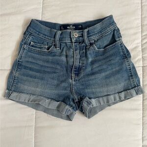 Hollister Women's Classic Blue Jean Shorts